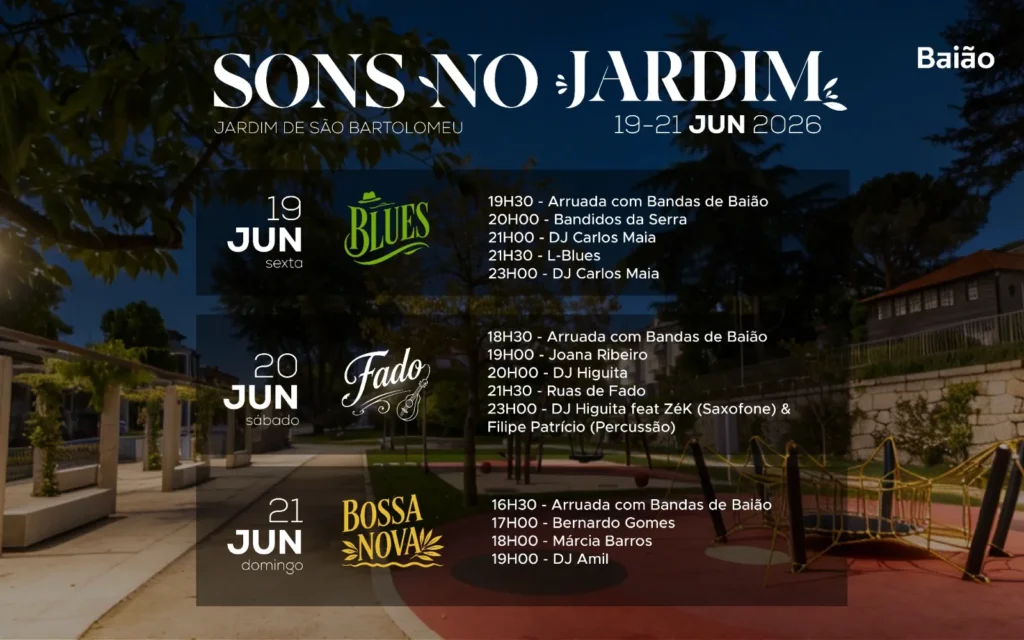 Festas de Baião (Sons no Jardim) 2026