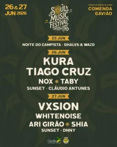Soul Music Festival 2026 em Comenda