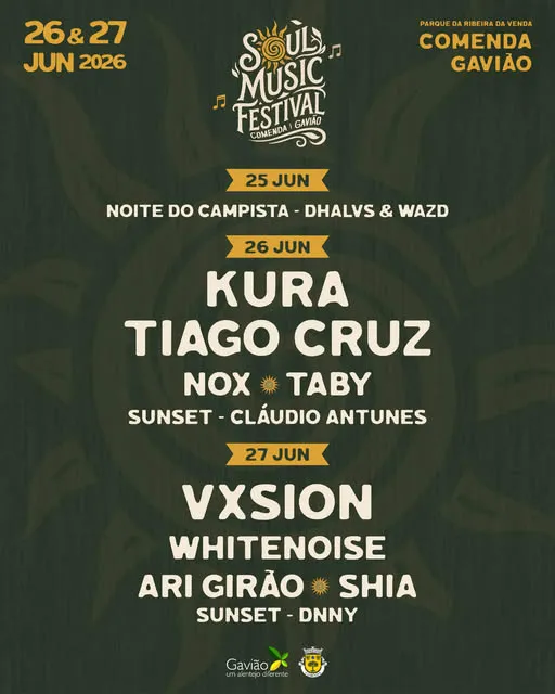 Soul Music Festival 2026 em Comenda