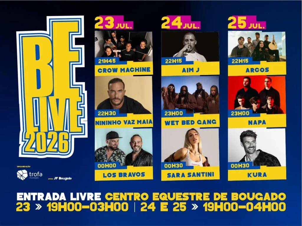 Be Live 2026 na Trofa