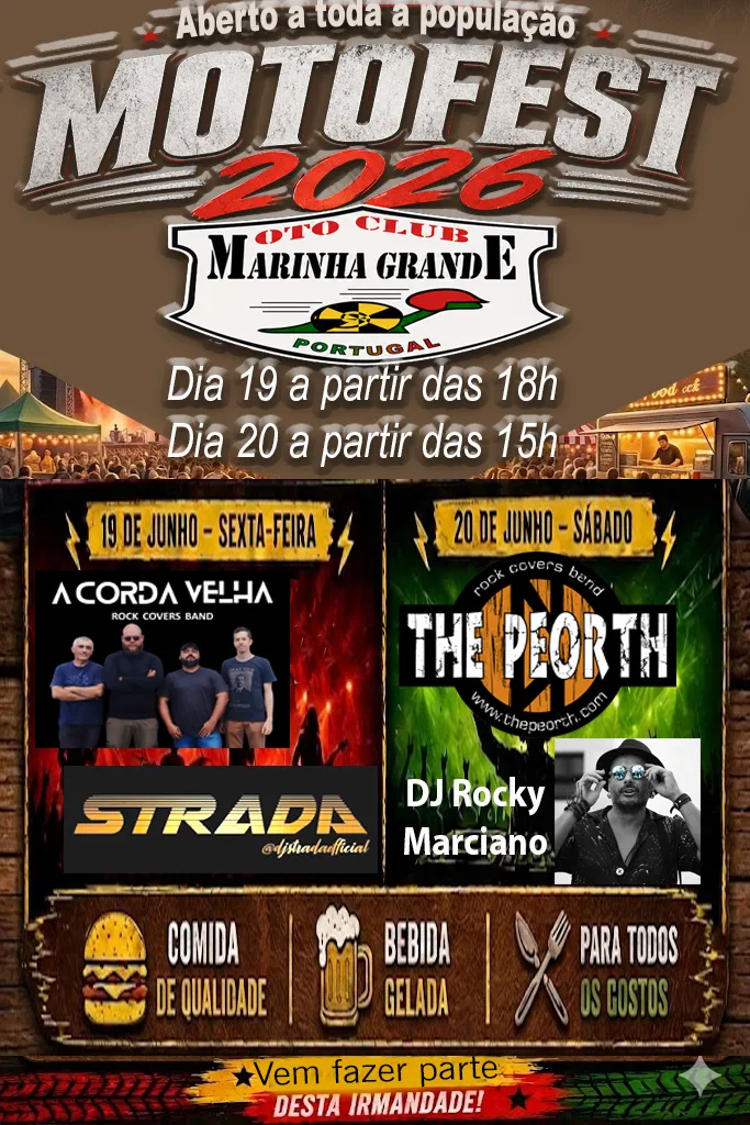 Concentração Motard da Marinha Grande 2026