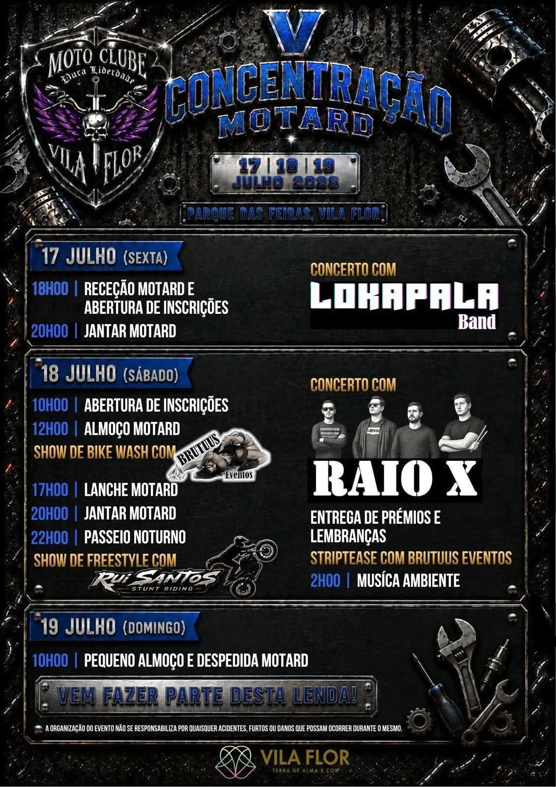 Concentração Motard de Vila Flor 2026 - …