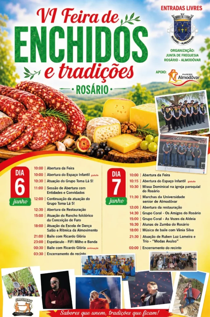 Festas de Rosário, Almodôvar (Enchidos) 2026