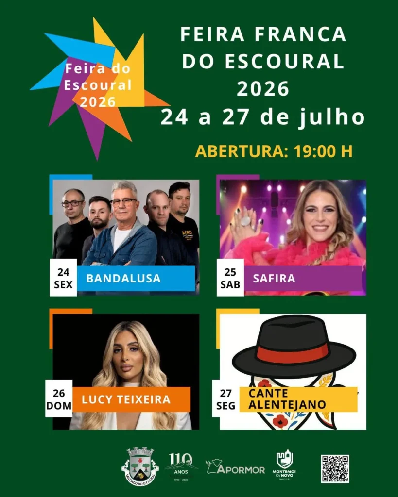 Festas do Escoural 2026