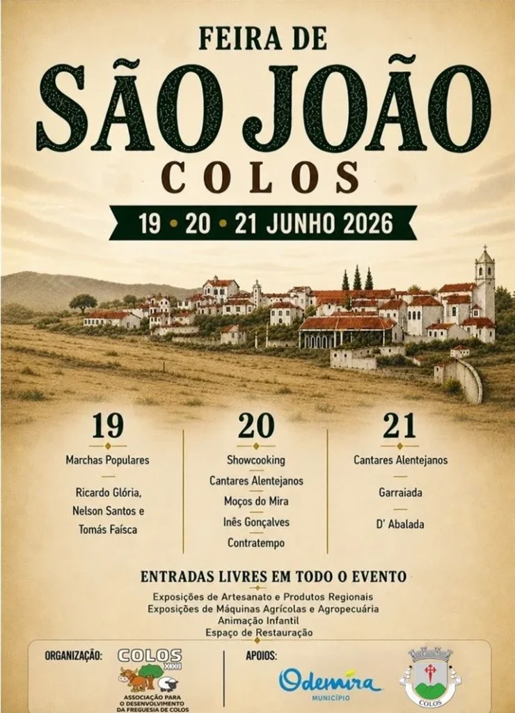 Festas de Colos, Odemira (São João) 2026