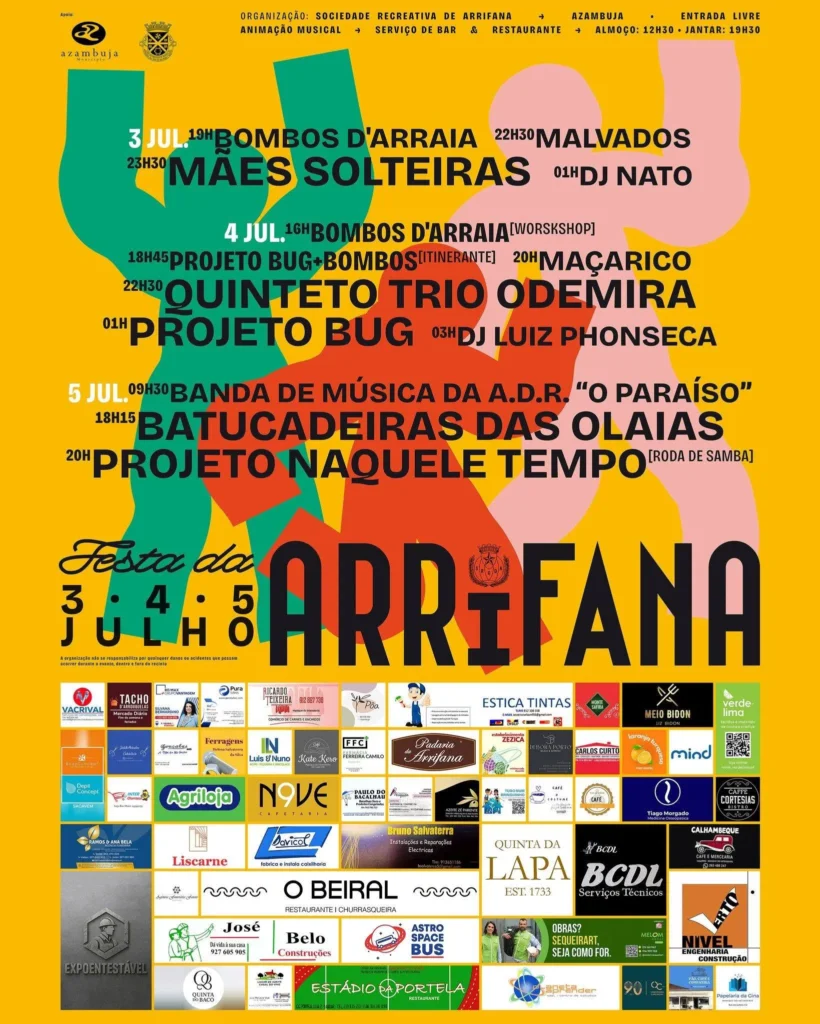 Festas da Arrifana, Azambuja 2026
