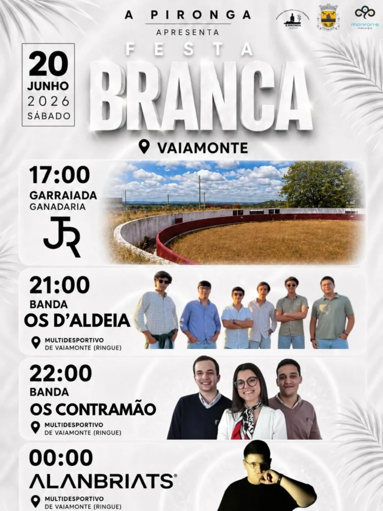 Festa Branca de Vaiamonte 2026