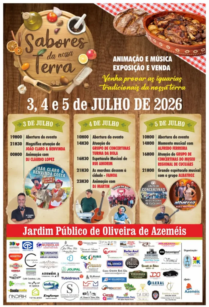 Festas de Oliveira de Azeméis (Sabores da Terra) 2026