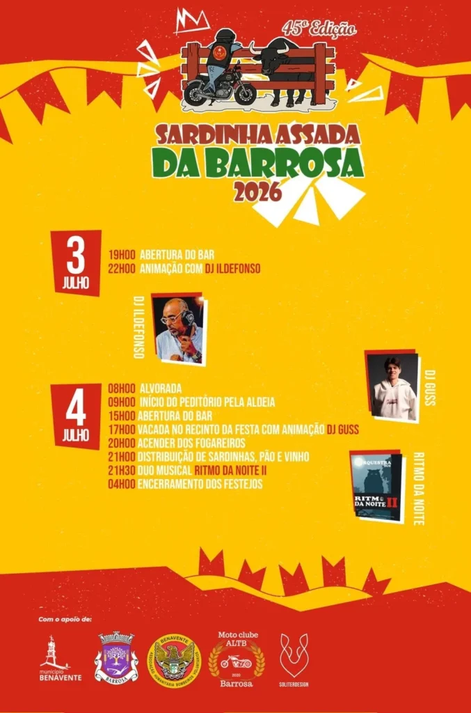 Festas da Barrosa (Sardinha Assada) 2026