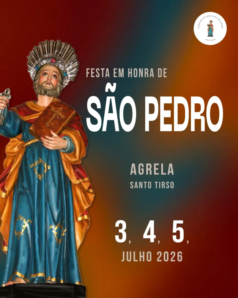 Festas de Agrela, Santo Tirso (São Pedro) 2026