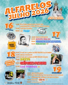 Festas de Alfarelos (Senhora do Rosário) 2026