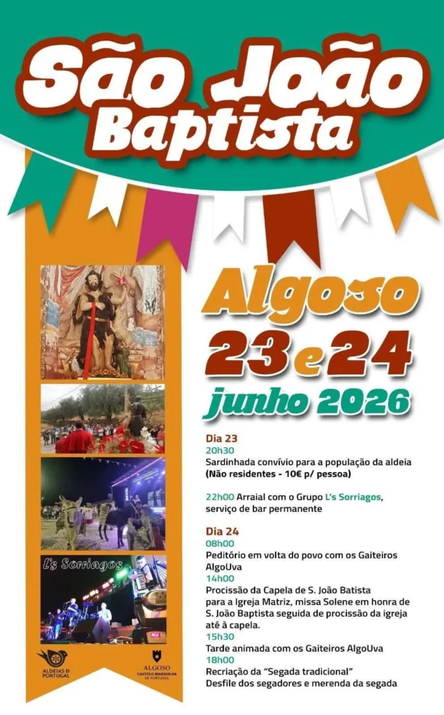 Festas de Algoso (São João) 2026