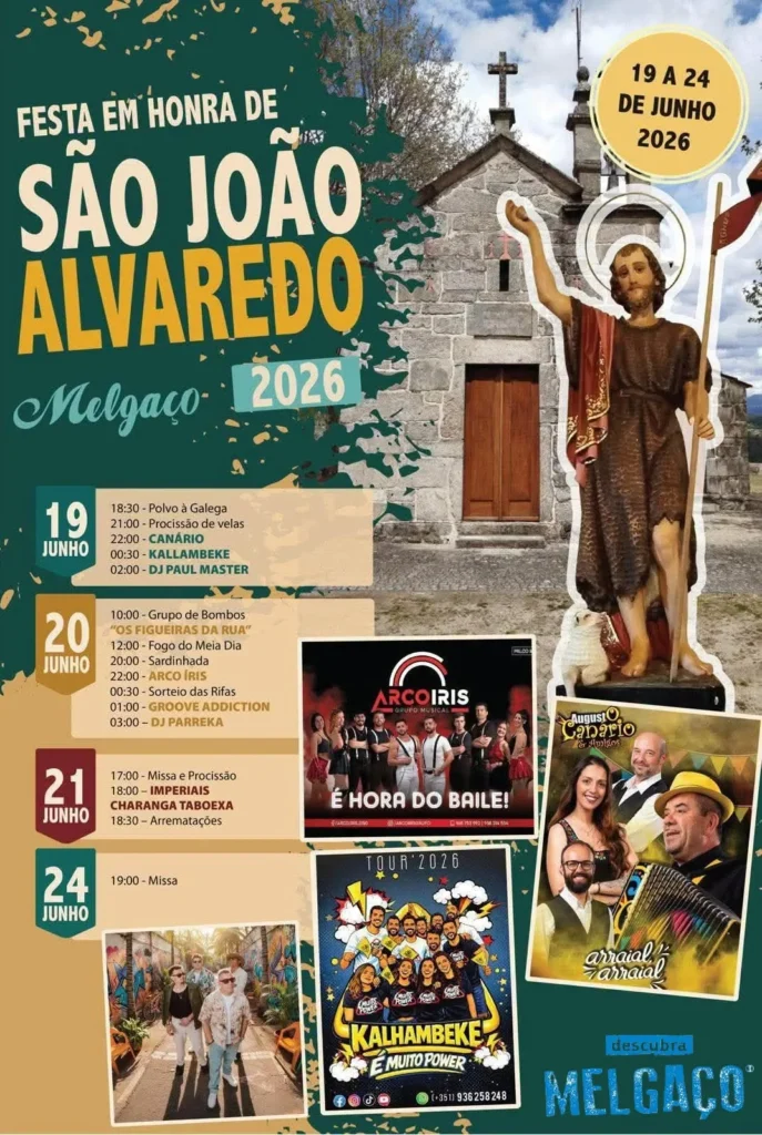 Festas de Alvaredo (São João) 2026