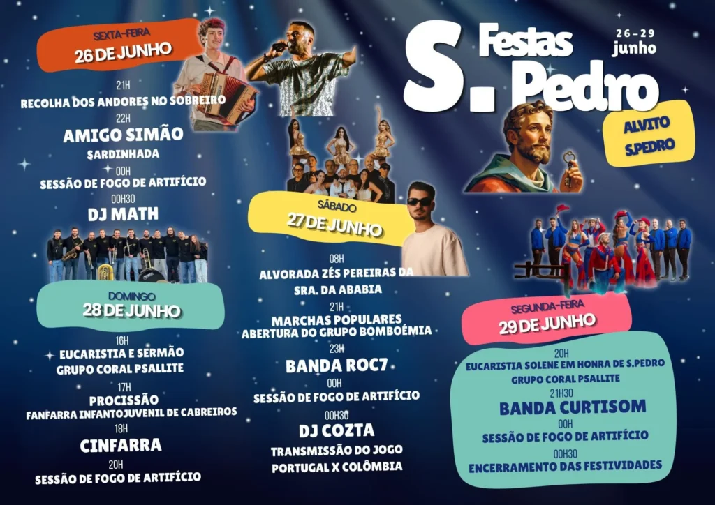 Festas de Alvito São Pedro 2026