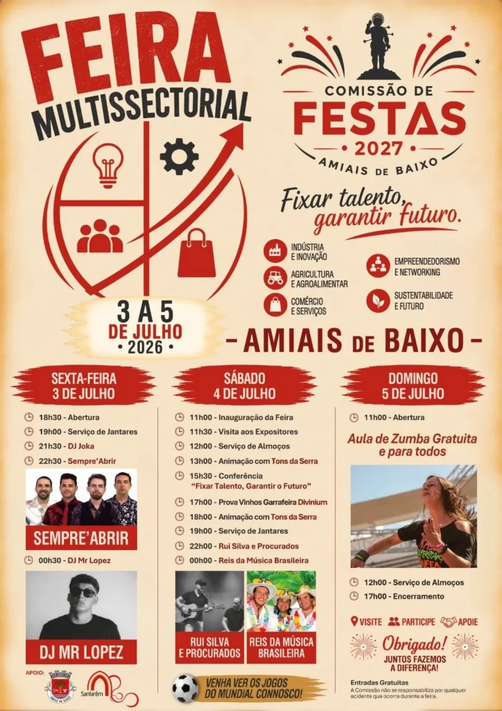 Festas de Amiais de Baixo (Multissectorial) 2026