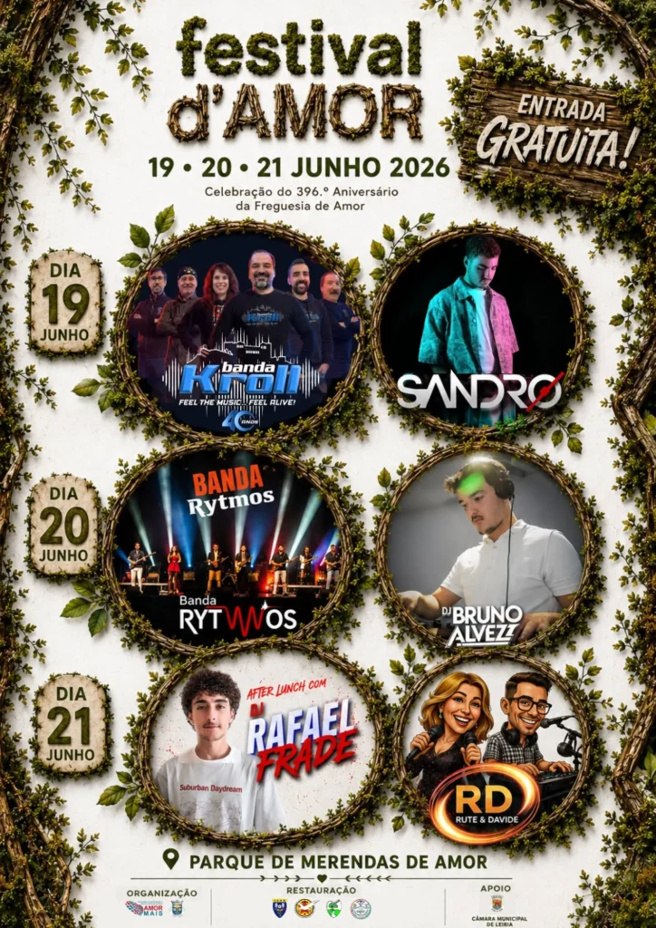 Festas de Amor, Leiria 2026