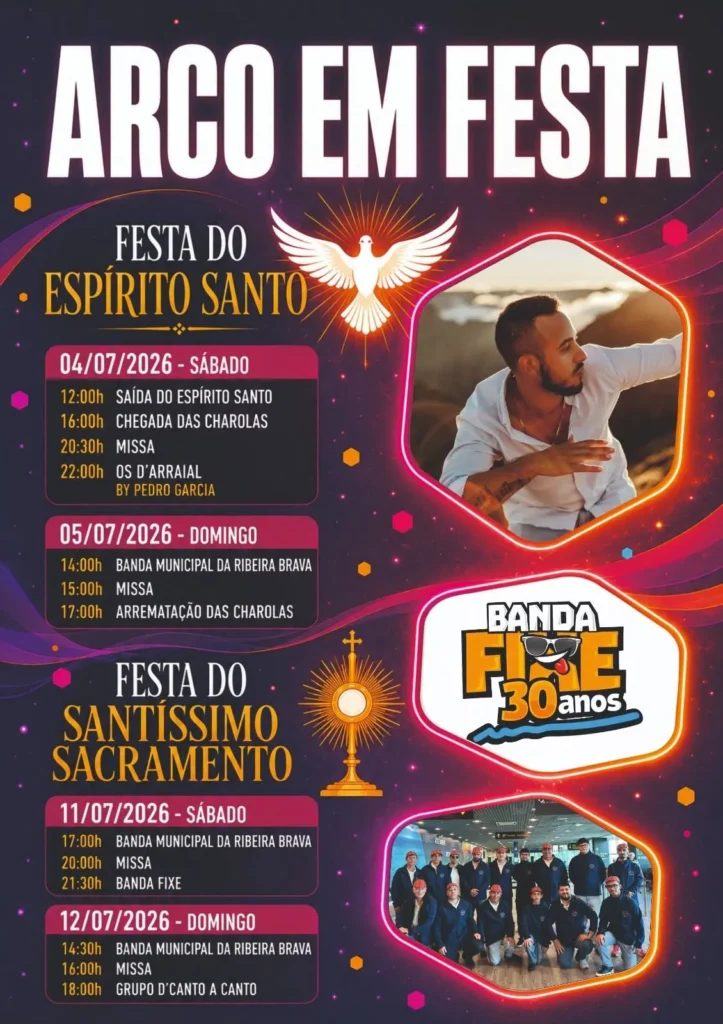 Festas do Arco da Calheta (Espírito Santo) 2026