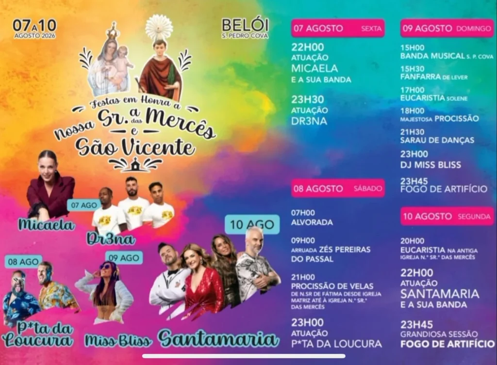 Festas de Belói (Senhora das Mercês) 2026