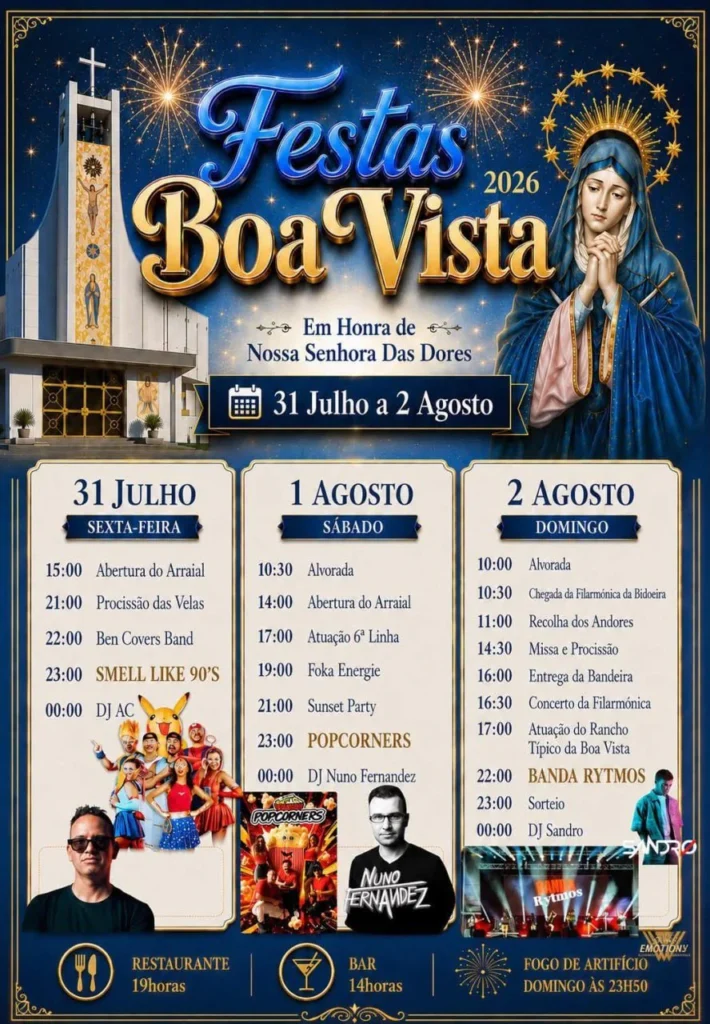Festas da Boa Vista, Leiria 2026
