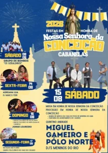 Festas de Cabanelas (Senhora da Conceição) 2026