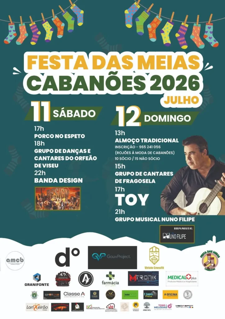 Festas de Cabanões 2026