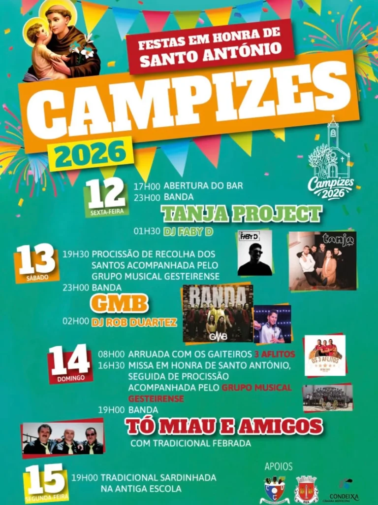 Festas de Campizes (Santo António) 2026