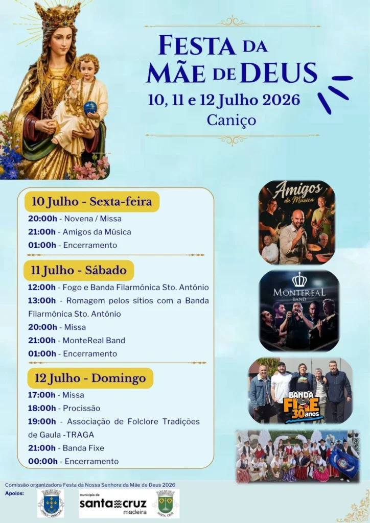 Festas de Caniço (Mãe de Deus) 2026