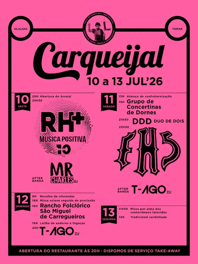 Festas de Carqueijal 2026