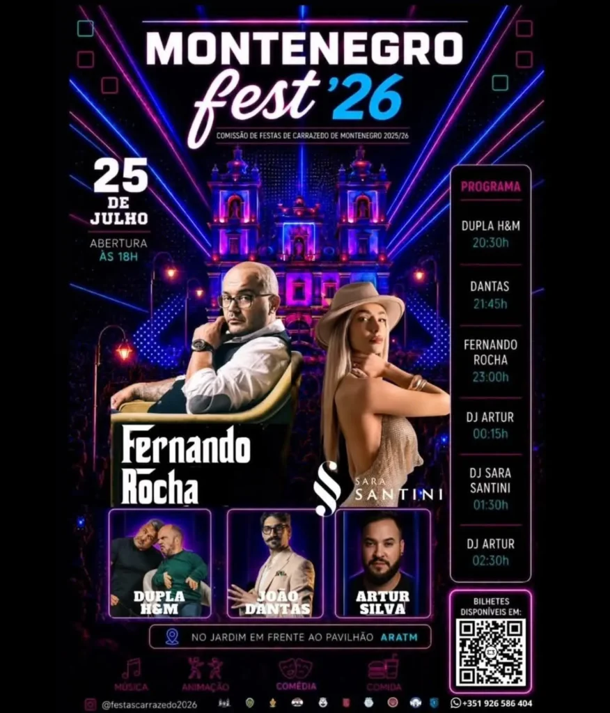Festas de Carrazedo de Montenegro 2026