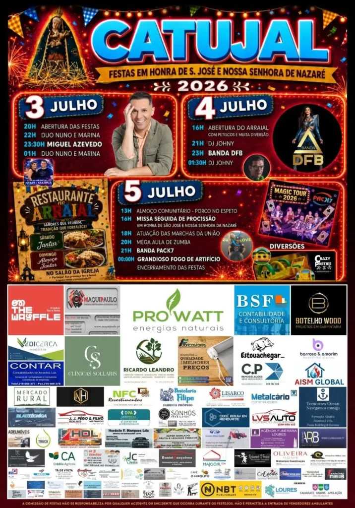 Festas do Catujal (São José) 2026