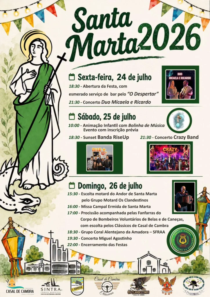 Festas de Casal de Cambra (Santa Marta) 2026