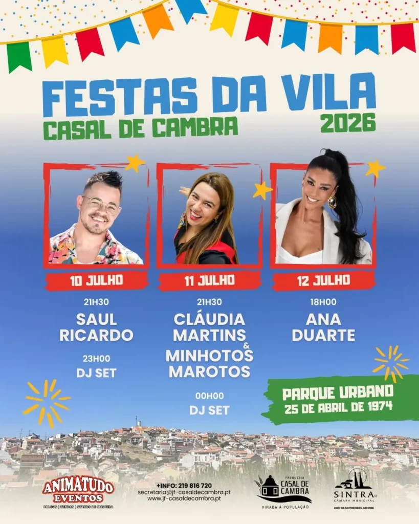 Festas de Casal de Cambra 2026