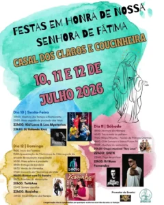 Festas de Casal dos Claros (Senhora de Fátima) 2026