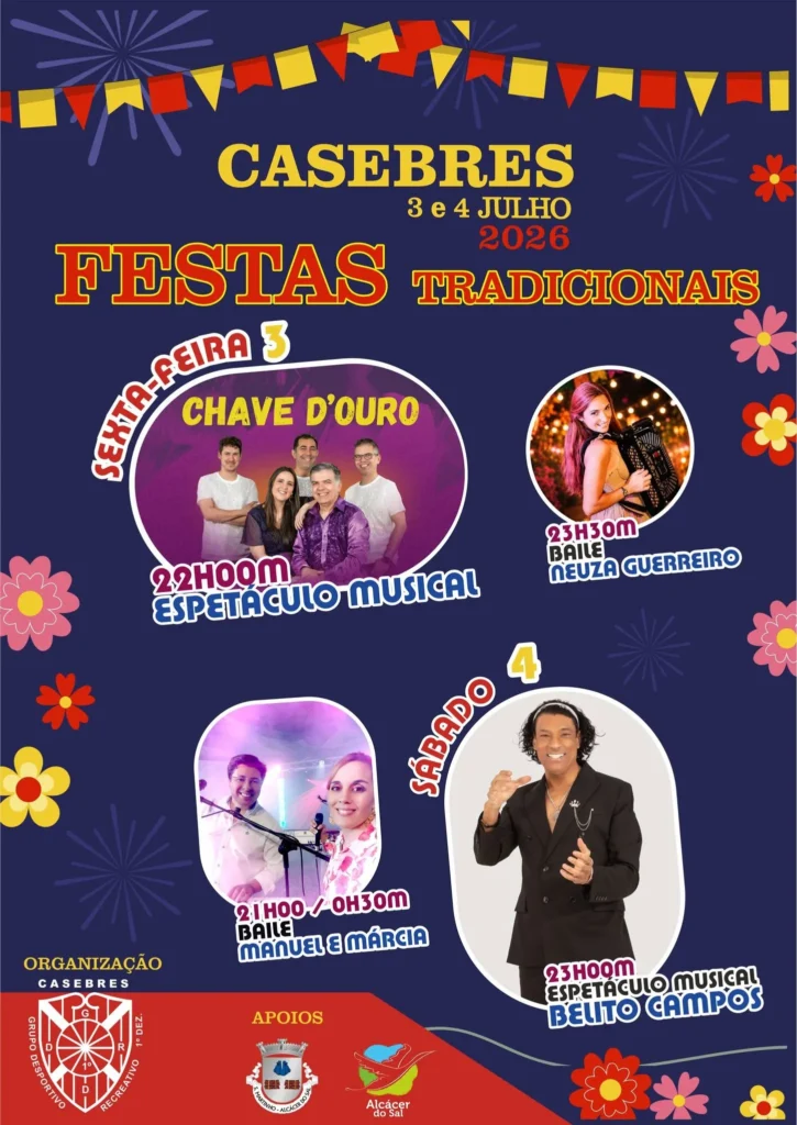 Festas de Casebres 2026