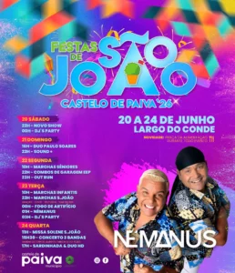 Festas de Castelo de Paiva (São João) 2026