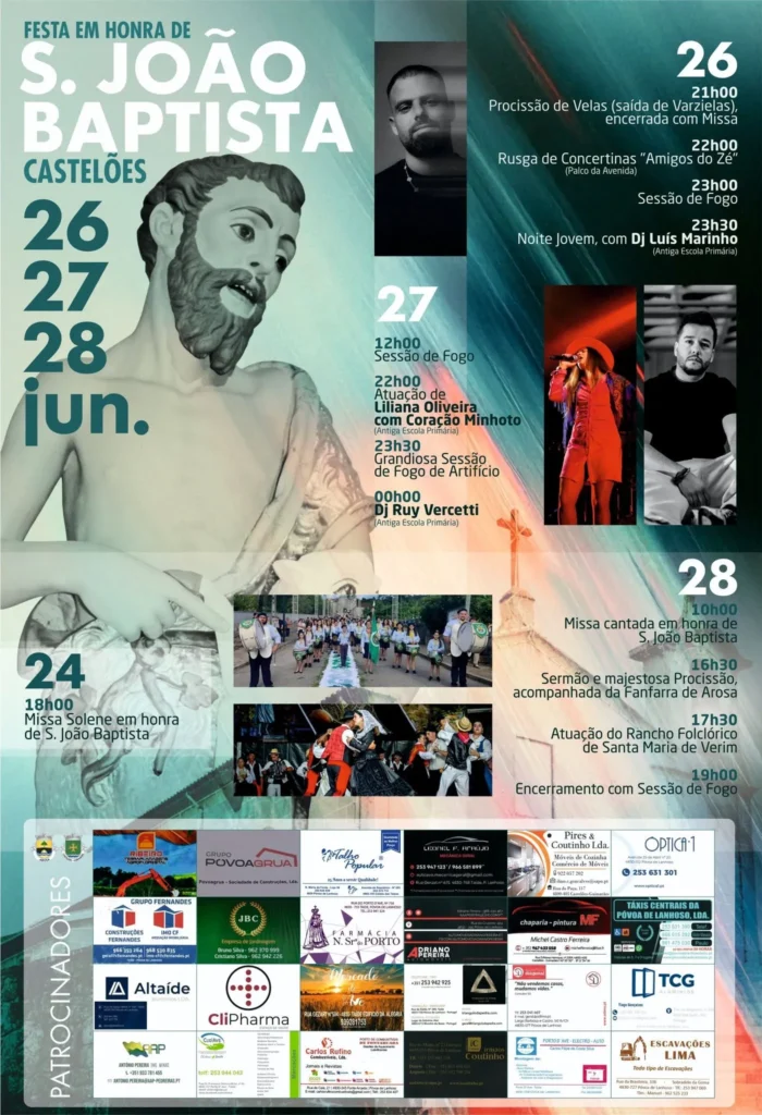 Festas de Castelões (São  João) 2026
