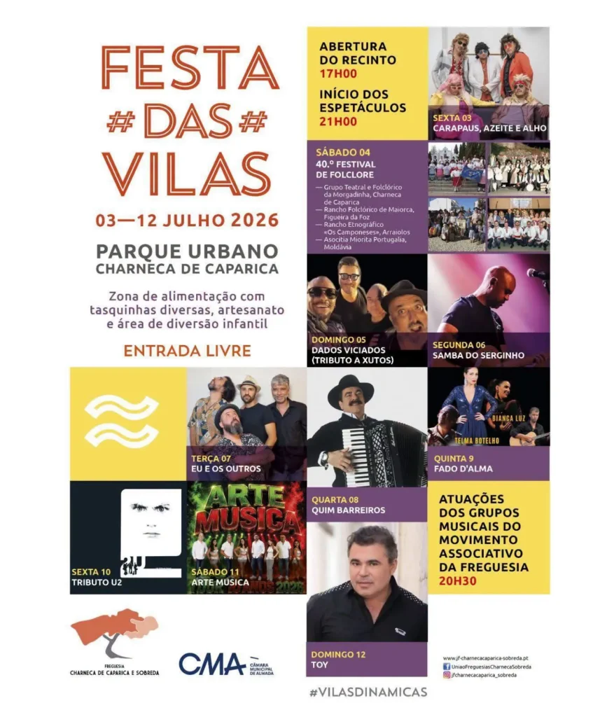 Festas de Charneca de Caparica 2026