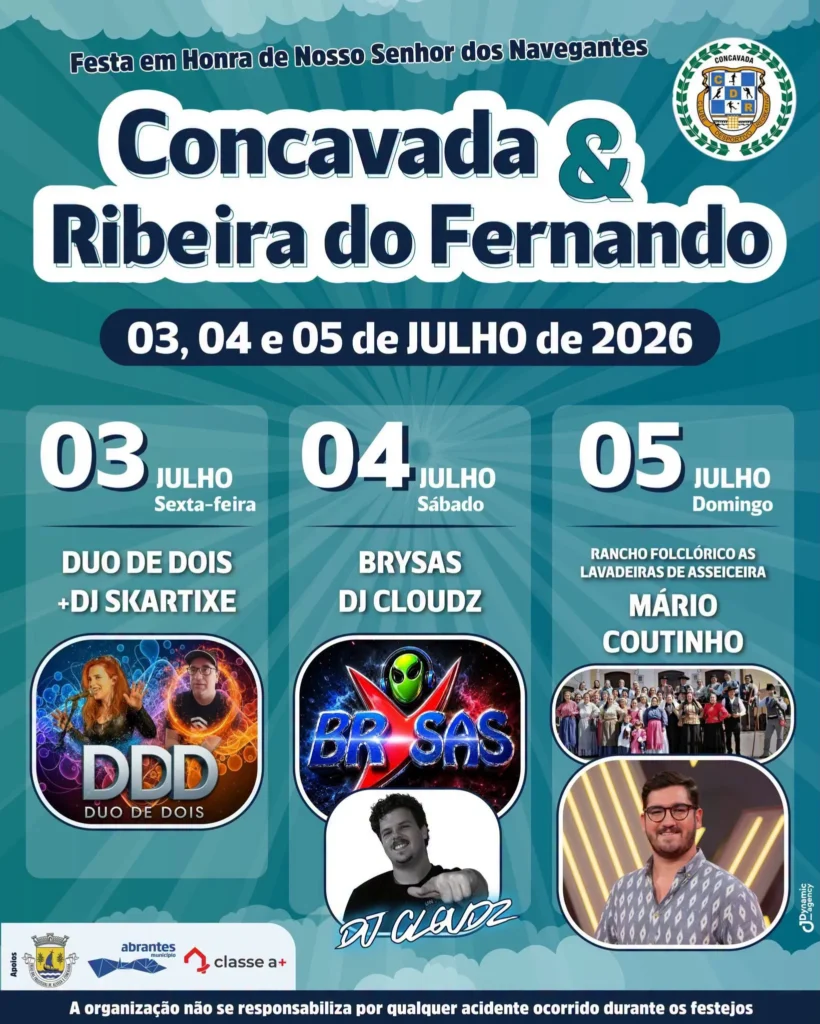 Festas de Concavada (Senhor dos Navegantes) 2026