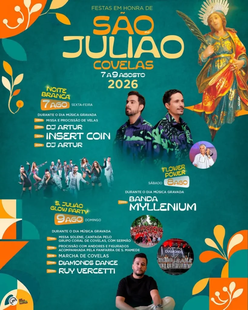 Festas de Covelas (São Julião) 2026