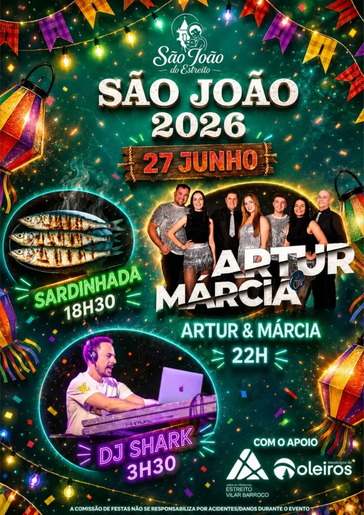 Festas de Estreito, Oleiros (São João) 2026