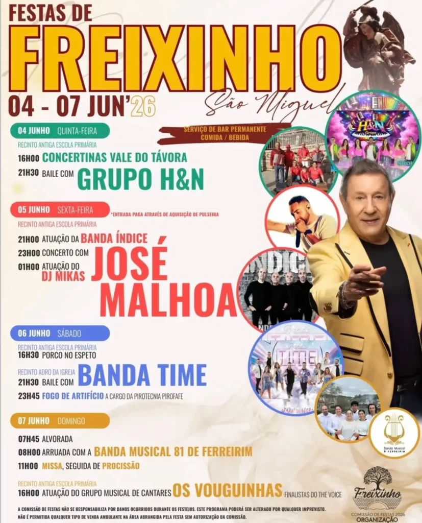Festas de Freixinho (São Miguel) 2026