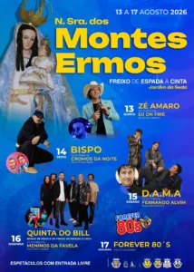 Festas de Freixo de Espada à Cinta (Senhora dos Montes Ermos) 2026