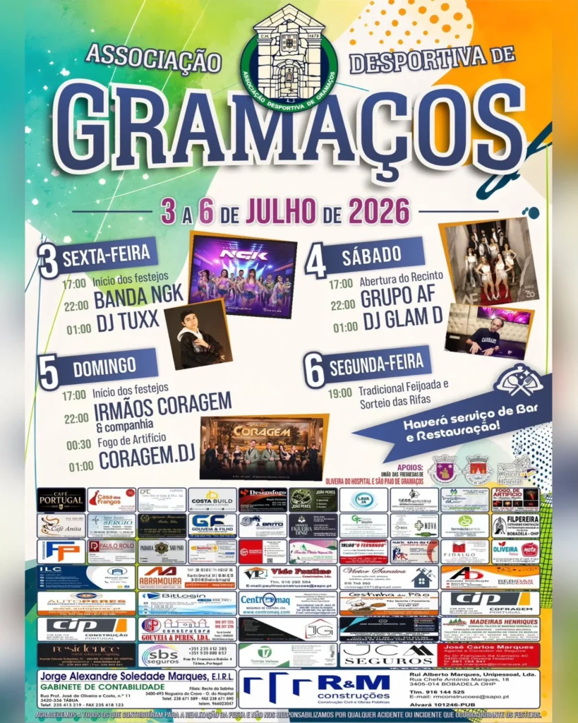 Festas de Gramaços 2026