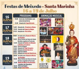 Festas de Meixedo (Santa Marinha) 2026