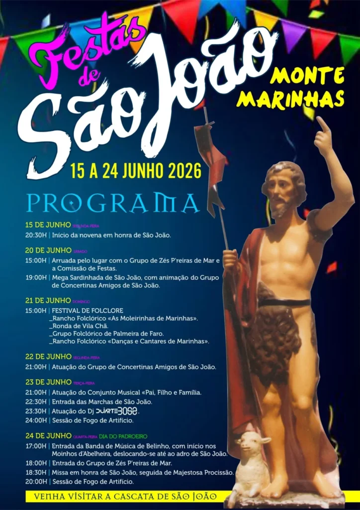 Festas de Monte Marinhas (São João) 2026