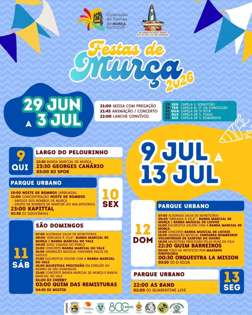 Festas de Murça 2026