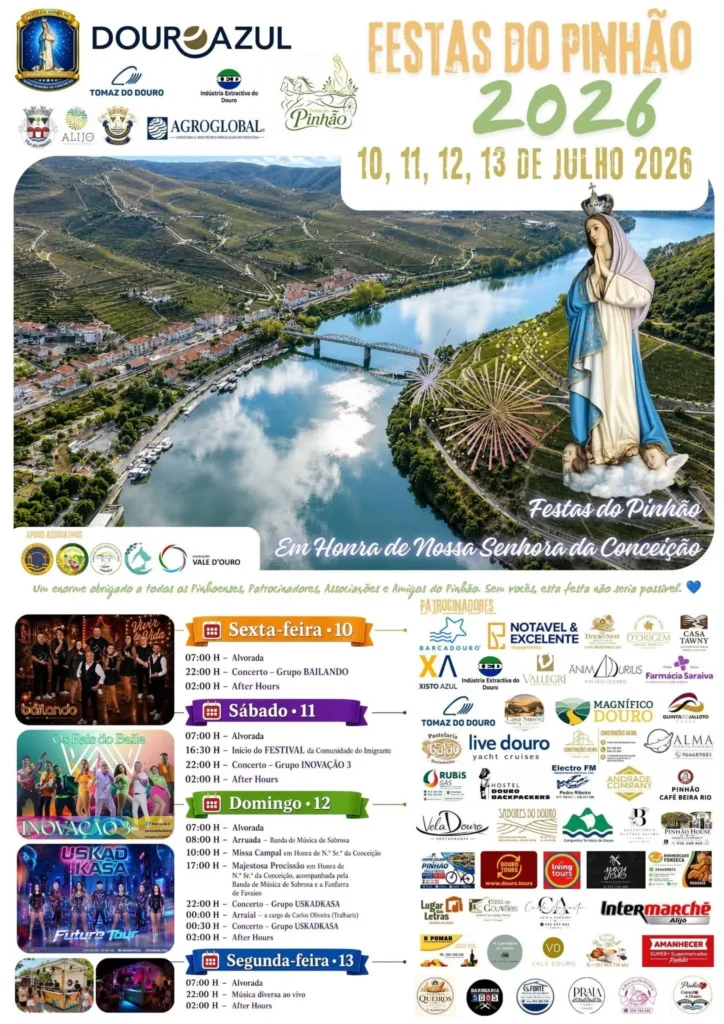 Festas do Pinhão (Senhora da Conceição) 2026