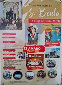 Festas de Pinhote, Marinhas, Esposende (São João) 2026