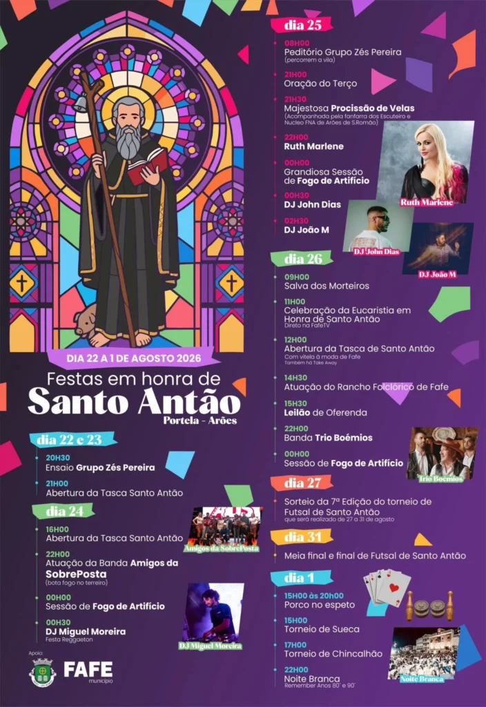 Festas da Portela, Arões (Santo Antão) 2026