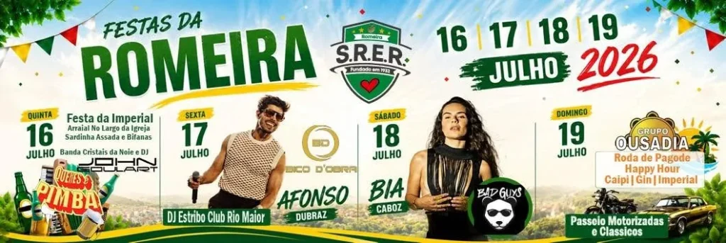Festas da Romeira, Santarém 2026